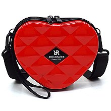 Fashion ABS Plastic Heart Mini Crossbody Bag
