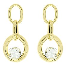 GORGEOUS METAL DANGLE EARRINGS
