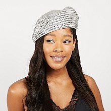 HOT Rhinestone covered Beret Hat