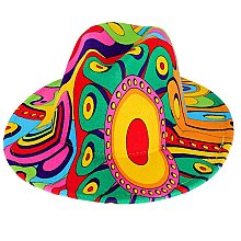 COLORFUL Fedora Hat for Women