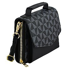Classic Triangle Checkered Envelope Flap Crossbody Bag