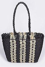 Fashion Whole Straw Tote Bag