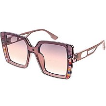 Pack of 12 Oversized Square Sunglasses W Stones