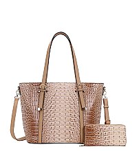 croc set handbags