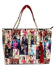 Collage Magazine Cover Tote Bag