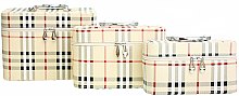 Plaid Check 3-in-1 Cosmetic Case