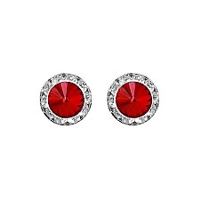 FASHIONABLE 15MM RONDELLE POST EARRING SLE0193