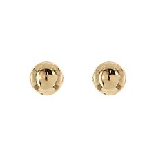 Fashionable 12mm Round Ball Post Earring SLE1752