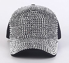 Rhinestone Adjustable Baseball Cap