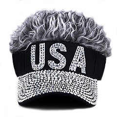 Warm Top Fur U.S.A Stone Cap