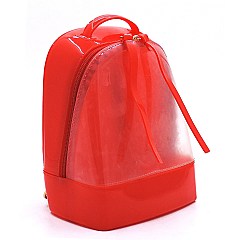 Jelly Candy See Thru Convertible Backpack Satchel