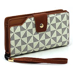 Monogram Clutch Wallet Wristlet