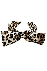 Pack of 12 Trendy Leopard Print Headband