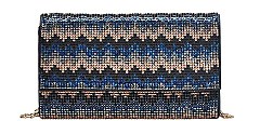 RHINESTONE MULTI TEXTURED SPARKLE CLUTCH