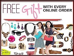 FREE ACCESSORIES WITH VALUE OF $20 To $45