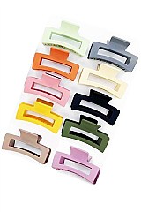 Pack of 12 (pieces) Assorted Colors Hair CLIPS