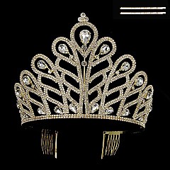 ELEGANT RHINESTONE BIG CROWN SLHHTH2231