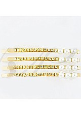 Pack of 12 Cute 4pc Pearl Accent Hair Pin