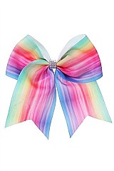 Pack of 12 Attractive Multi Colors Hair Bow Clip