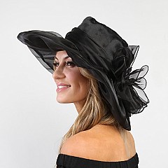 Elegant Organza Floppy EASTER / Church Hat