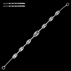 STYLISH LOCKS RHINESTONE HEADPIECE SLHWM2043