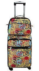 graffiti luggage