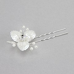 FASHIONABLE BRIDAL HAIR STICK W/ PEARL / RHINESTONES SLW1186