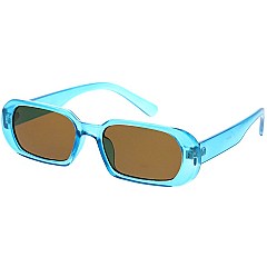 Pack of 12 Trendy Classic Rectangular Frame Sunglasses