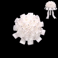 PEARL STONE ROSE WEDDING BOUQUET SLWED9387