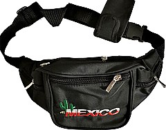 MEXICO Embroidered Travel Bag - FannyPack