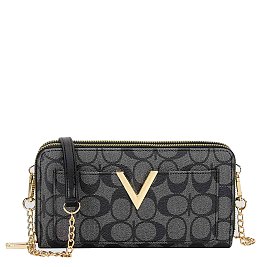  Multi-Compartment Cross-Body with Strap