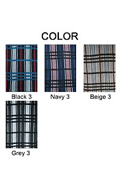 pack of 12 pcs Checkered Pattern Fashion Scarf