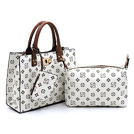 3-in-1 Monogram Satchel Value Set