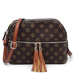 CM Monogram Multi Compartment Dome Crossbody Bag