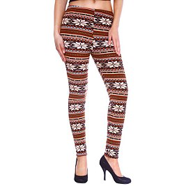 Tribal Women's Soft Knitted Winter Tights/Leggings