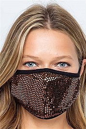 CUTE SEQUIN ACCENT WASHABLE MASK