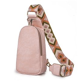 Aztec Pattern Guitar Strap Sling Crossbody Bag