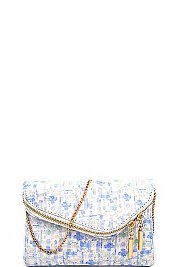 PRINCESS CLUTCH WITH CHAIN