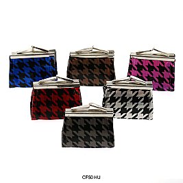 Pack of 12 Mini Coin Purses with M Design
