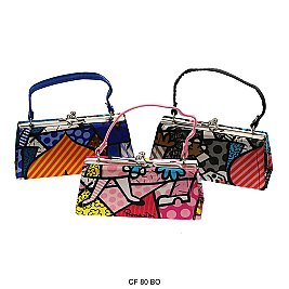 Pack of 12 Large Coin Purses  in Art Design