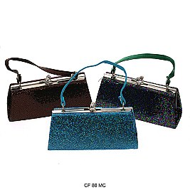 Pack of 12 Large Coin Purses with Glitters