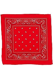 PACK OF 12 PAISLEY BANDANA HEADWRAP SCARF MASK