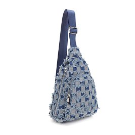 WHOLESALE DENIM SLING BAG