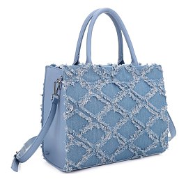 Denim Satchel handbag