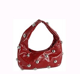 Fashion Bubble Studded Shoulder Bag Hobo