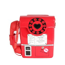 Novelty Retro Telephone Crossbody Bag