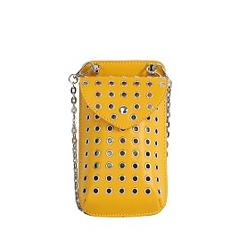 Fashion Rivet Cell Phone Case Crossbody Bag