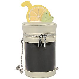 Cocktail See Thru Crossbody Bag