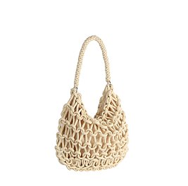 Macrame Knot Shoulder Bag