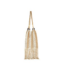 Coastal Fringe Net Shoulder Bag